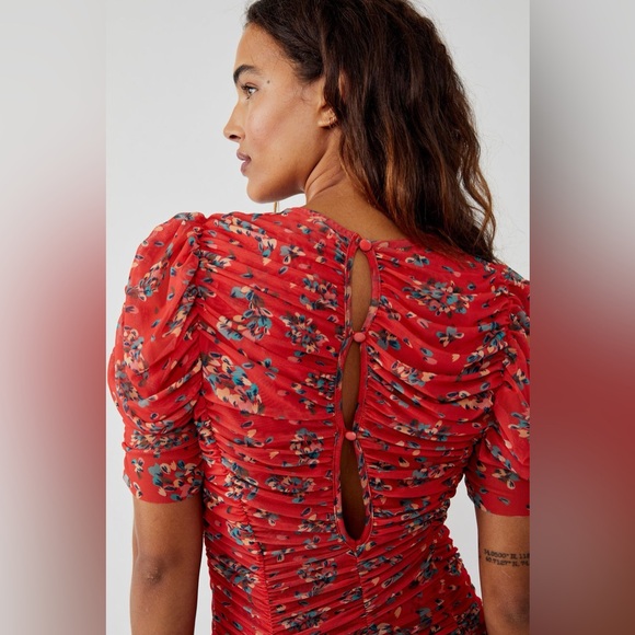 Free People Briella Midi - Bloom Combo Size XS - Picture 9 of 11